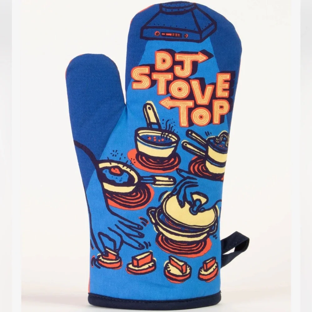 NWT Blue Q DJ Stove Top Oven Mitt - Picture 1 of 9